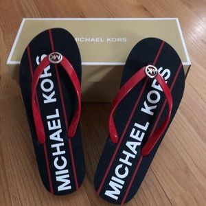 Michael Kors flip flops